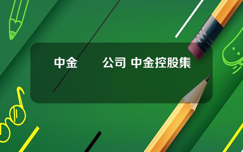 中金國聯公司 中金控股集團